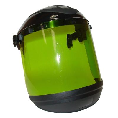 SRWS31201 image(0) - Sellstrom Face Shield - 312 Series - 8" x 15" x 0.60" Window - ArcFlash - Universal Hard Hat Adapter Headgear - Dual Crown