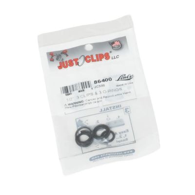 LIS86400 image(0) - Lisle JC500 1/2-inch 3 Clips & 3 O-Rings Set