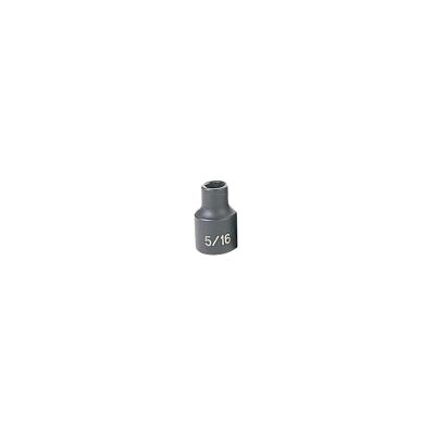 GRE1010R image(0) - Grey Pneumatic 3/8" Drive x 5/16" Standard Socket
