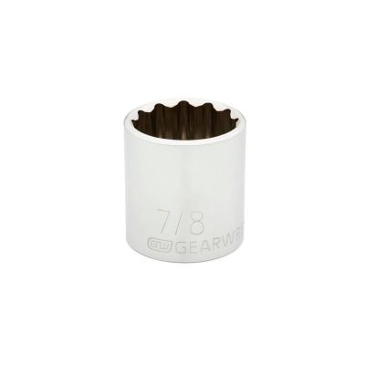 KDT80506D image(0) - GEARWRENCH 3/8 Inch Drive 12 Point Standard SAE Socket 7/8 Inch