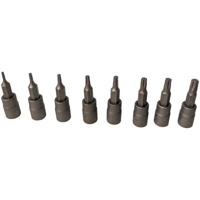 OTC5900-T6-T30 image(0) - OTC TORX Socket Set, 8 pcs. INCLUDES T6, T8, T10, T15, T20, T25, T27, T30