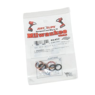 LIS86450 image(0) - Lisle JCMCT500 1/2-inch MKE 3 Clips 3 O-Rings Set