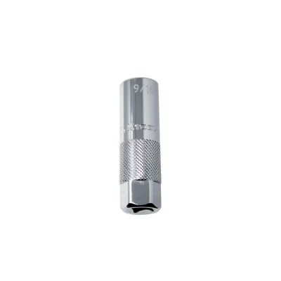 KTI22238 image(0) - K Tool International Spark Plug Socket Magnetic Deep 9/16 Inch 6 Point