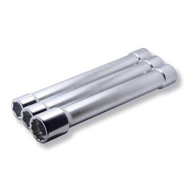 KKN8102M-400-32 image(0) - Ko-ken USA 8102M.400-32 1 Square Drive Extra Long Wheel Nut Socket 32 mm 6 Point Length 400 mm