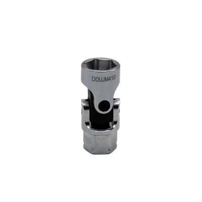 VIMDDSUJM410 image(0) - VIM Tools 10 mm 6 Point Dual Drive Stubby UJ Metric Socket - 1/4 Inch X 11 mm Drive