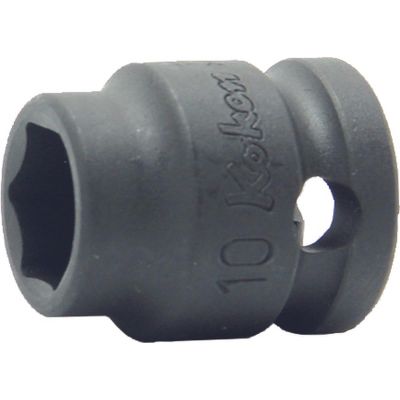 KKN13401MS-17 image(0) - Ko-ken USA 13401MS-17 3/8 Sq. Dr. Socket 17mm 6 point Length 25mm Thin walled