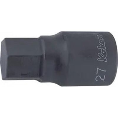 KKN8012M-80-32 image(0) - Ko-ken USA 8012M.80-32 1 Square Drive Bit Socket 32 mm Hex Length 80 mm