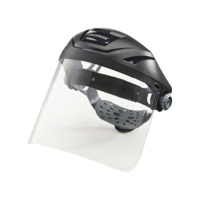 SRW14262 image(0) - Jackson Safety Face Shield - F4XP Premium Series - 8" x 15.5" x .060" Window - Clear - 370 Speed Dial Headgear