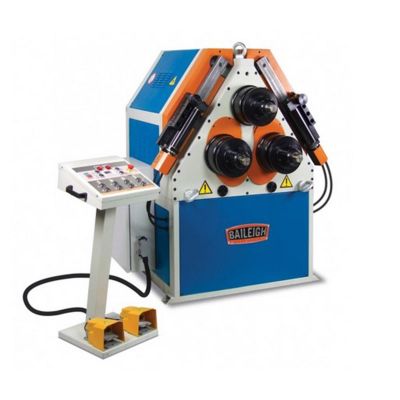 BLI1006841 image(0) - Baileigh R-H85 - 220V 3 Phase 60Htz Hydraulic Double Pinch Roll Bender w/Hydraulic Guide Rolls