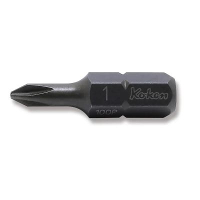 KKN100P-32-1 image(0) - Ko-ken USA 100P.32-1 5/16 Hex Drive Bit PH1 Length 32 mm