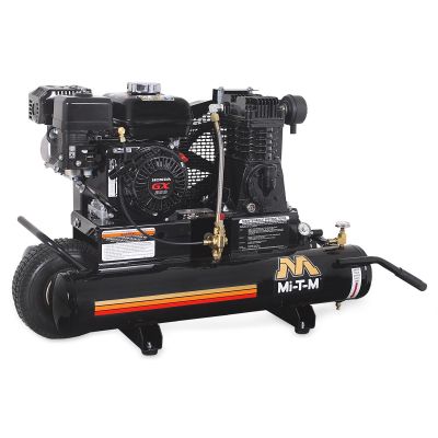 MTMAM1-PH65-08M image(0) - Mi-T-M 8 Gallon Gas Air compressor