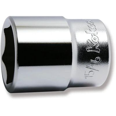 KKN4400A-15-16 image(0) - Ko-ken USA 4400A-15/16 1/2 Square Drive Socket 15/16 6 Point Length 42 mm