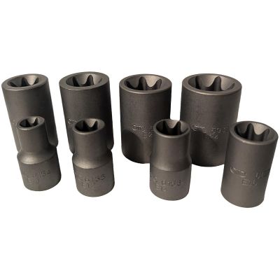 OTC5900-E10-E24 image(0) - OTC TORX External Socket Set, 9 pcs. INCLUDES E10, E12, E14, 16,  E18, E20, E22, E24, EP24