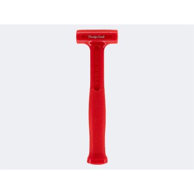 TRUS0 image(0) - Trusty Cook Inc. 8 oz Soft Face Slimline Dead Blow Hammer - Model S0 - Red