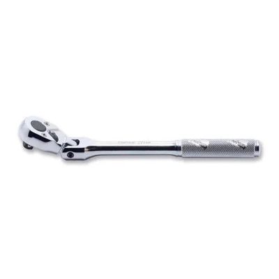 KKN2774N image(0) - Ko-ken USA 2774N 1/4 Square Drive Ratchet Handle 20 teeth Length 161 mm Flexible Head Metal Handle