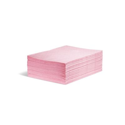 NPGMAT310 image(0) - New Pig Heavy-Weight HazMat Chemical Absorbent Mat Pad - 15 Inch x 20 Inch - 50 Pack