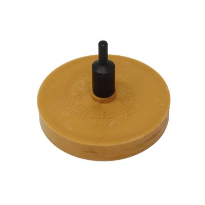 CTA1010 image(0) - CTA Manufacturing 3.5" ERASER WHEEL W/ ARBOR ADAPTER