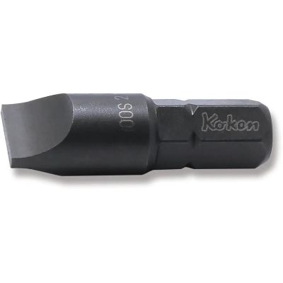 KKN100S-32-10 image(0) - Ko-ken USA 100S.32-10 5/16 Hex Drive Bit Slotted 1.6 x 10 Length 32 mm