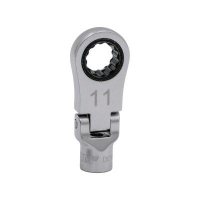 VIMDDFRA411 image(0) - VIM Tools 11 MM DUAL DRIVE FLEX RATCHETING ATTACHMENT - 1/4'' SQ. DR.