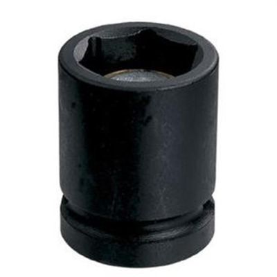 GRE1024RG image(0) - Grey Pneumatic 3/8" Drive x 3/4" Magnetic Standard Socket