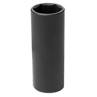 GRE2019MDT image(0) - Grey Pneumatic 1/2" Drive x 19mm Extra-Thin Wall Deep Socket