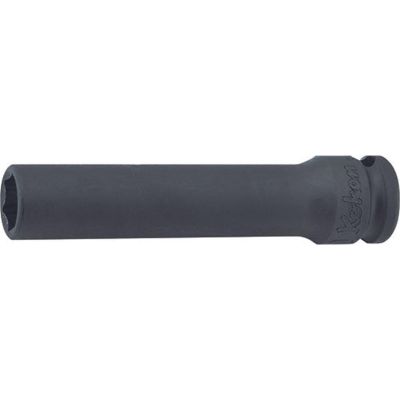 KKN13301M-12 image(0) - Ko-ken USA 13301M-12 3/8 Sq. Dr. Socket 12mm 6 point Length 80mm Thin walled