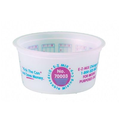 EZX70003 image(0) - E-Z Mix 1/4 PLASTIC MIXING CUP W/GRAPHS 200CT