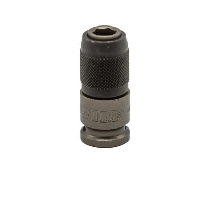 VIMHPS6516 image(0) - VIM Tools 3/8 Inch Square X 5/16 Inch Hex Impact Locking Bit Holder with Rapid Load