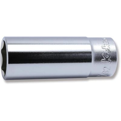 KKN3300A-19-32 image(0) - Ko-ken USA 3300A-19/32 3/8 Square Drive Socket 19/32 6 Point Length 55 mm
