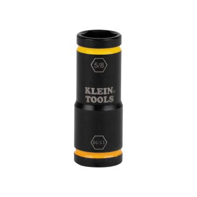 KLE66073 image(0) - Klein Tools Flip Impact Socket, 15/16 and 7/8-Inch