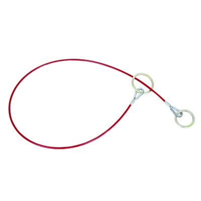 SRWV8208606 image(0) - PeakWorks Cable Anchor Sling, 1/4" PVC Coated Galv. Cable - 2 O-Rings - 6 FT