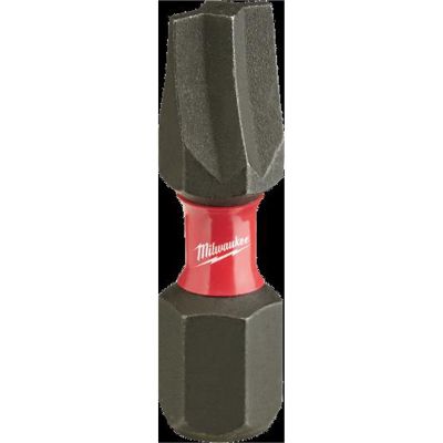 MLW48-32-4411 image(0) - Milwaukee Tool SHOCKWAVE Impact Phillips #1 Insert Bits (2PK)