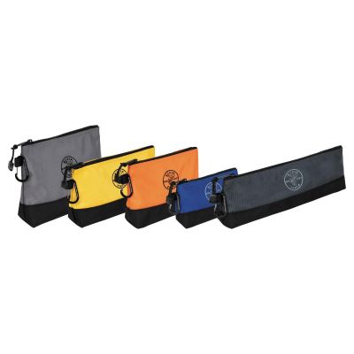 KLE55569 image(0) - Klein Tools Stand-Up Zipper Bags, 5-Pack