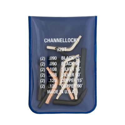 CHA929T image(0) - Channellock 929T 5 Piece Universal Retaining Ring Tip Kit