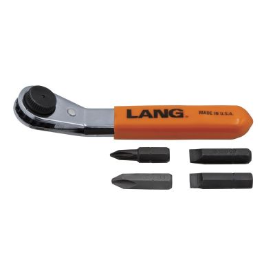 KAS5370 image(0) - Lang Tools (Kastar) 5370 - 5-PC. Offset Ratcheting Screwdriver Bit Wrench Set