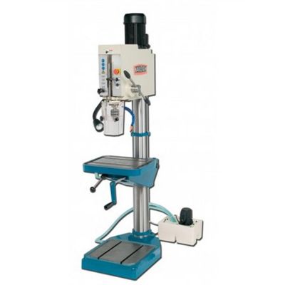 BLI1002872 image(0) - Baileigh DP-1500G - Gear Driven Drill Press with Tapping, Power Down Feed 8 Speed 4MT 3-1/2HP, 220V 3 Phase