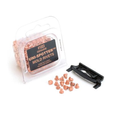 HSA1003 image(0) - H&S AutoShot UNI-1003 Molding Rivets Steel Copper-Flash (500 pack)