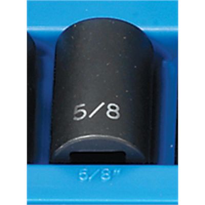 GRE2120R image(0) - Grey Pneumatic 1/2" Drive x 5/8" Standard - 12 Point Socket