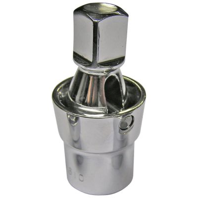 VIMUJ458 image(0) - VIM Tools 1/2 Inch Smooth 45 Degree U-Joint Socket Adapter 1/4 Inch Square Drive