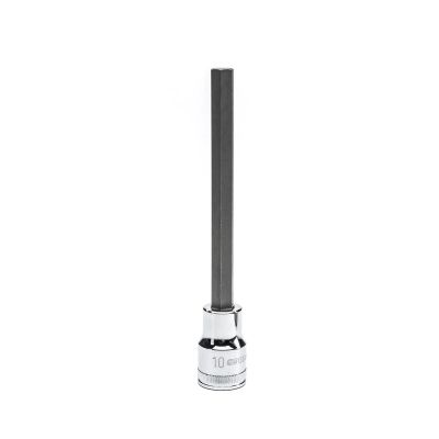 KDT82581 image(0) - GearWrench 1/2 Inch Drive Long Length Hex Bit Metric Socket 10mm