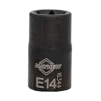 MAY16344 image(0) - Mayhew Mayhew E14 Inverted Torx&reg; Socket Bit, 3/8-Inch Drive