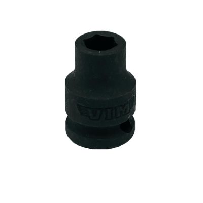 VIMIMP4932 image(0) - VIM Tools 9/32 Inch X 1/4 Inch Drive SAE CR-MO Impact Socket - Shallow