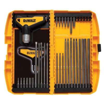 DWTDWHT70265 image(0) - DeWalt 31 PC Hexagonal T Handle Hex Keys