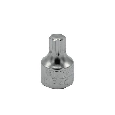 VIMHCIP40 image(0) - VIM Tools IP40 TORX Plus Driver, 1/4 Inch Square Drive, 3/4 Inch OAL, S2 Steel