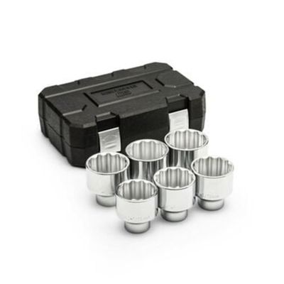 KDT80844 image(0) - GEARWRENCH 6 Piece 3/4 Inch Drive 12 Point SAE Standard Length Socket Set