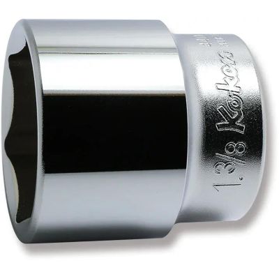 KKN4400A-1-3-8 image(0) - Ko-ken USA 4400A-1.3/8 1/2 Square Drive Socket 1.3/8 6 Point Length 47 mm
