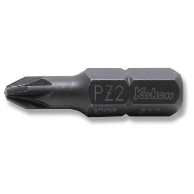KKN100P-32-PZ2 image(0) - Ko-ken USA 100P.32-PZ2 5/16 Hex Drive Bit PZ2 Length 32 mm