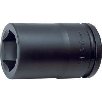 KKN19300M-160 image(0) - Ko-ken USA 19300M-160 2.1/2 Sq. Dr. Socket 160mm 6 point Length 260mm