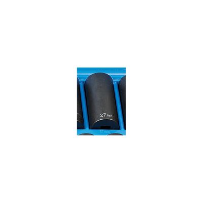 GRE2127MD image(0) - Grey Pneumatic 1/2" Drive x 27mm Deep - 12 Point Socket