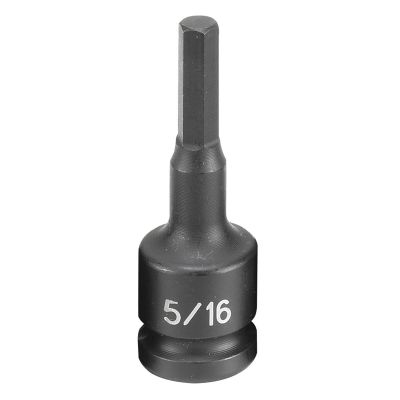 GRE2910F image(0) - Grey Pneumatic 1/2" Drive x 5/16" Hex Driver